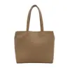 Bolsa Tote de Luxo Acessível Grande Capacidade Retrô para Mulheres Verão 2025 Simples e Versátil para Trabalho e Deslocamento Bolsa Grande de Ombro Único