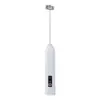 Vaporizador de Leite Elétrico Misturador de Aço Inoxidável Batedor de Ovos Cozinha Doméstica Assar Palito Mexedor de Café Batedor de Ovos Elétrico