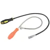 Fabricante varilla magnética de succión varilla magnética retráctil luz LED imán varilla herramienta de reparación de automóviles dispositivo de recogida varilla de succión de tornillos