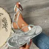 Sandalias Chanclas de Comercio Exterior para Mujer, Estilo Romano sin Cierre Tejidas, Talla Grande 43, Nuevo Modelo Verano 2024, Sandalias de Verano para Mujer