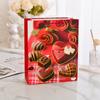 Sacolas de Presente para o Dia dos Namorados, Sacolas de Papel com Padrão Doce de Chocolate, Lembrancinhas de Feriado para Namoradas, Sacolas de Lembrança