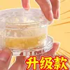 Prensa de ajo para el hogar, machacador de ajo de plástico, picadora de ajo, molinillo de ajo, mezclador de ajo, gadget de cocina creativo
