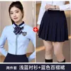 Roupas de Trabalho para Salão de Beleza de Atacado para Primavera e Outono, Camisas Brancas para Mulheres, Sem Ferro, Antirrugas, Camisas Profissionais de Manga Longa, Uniformes de Trabalho para Recepção de Hotel