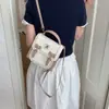 Mochila de Mujer Adorable y Fresca con Ribete de Encaje 2026 Nuevo Estilo Trendy Elegante Femenino Bolso Cruzado de un Solo Hombro