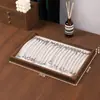 Caja de Almacenamiento para Collares Lista para Enviar, Gran Capacidad, a Prueba de Polvo, Especial para Cadena de Hueso de Serpiente, Pulsera, Joyero, Estilo Coreano
