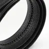 Cinturón de Piel Genuina de Vacuno de Primera Capa para Hombre Sin Hebilla, Cinturón de Negocios Moderno Sin Hebilla con Hebilla Automática, Stock Listo del Fabricante al por Mayor