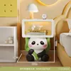Folha de Lótus Panda Buda Estilo Fofo Estilo Fofo Quarto Quarto Infantil Presente de Inauguração Decoração de Casa Enfeites de Chão Mesa de Cabeceira
