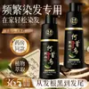 Tinta de Cabelo Polygonum Multiflorum Deixa o Cabelo Preto com Apenas Uma Lavagem, Cobre os Fios Brancos, À Base de Plantas Medicinais, Um Tubo de Tinta Preta para Cabelo que Não Gruda no Couro Cabeludo