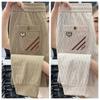 Pantalones Casuales para Hombre Primavera y Verano 2025 Nuevos Pantalones Cónicos Slim Fit Talla Grande Rayados Negocios Pantalones de Gama Alta para Hombre
