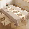 2026 Nuevo Estilo Mantel Impermeable, Resistente al Aceite, Resistente al Calor, Lavable, Cubierta Rectangular para Mesa, Tapete de Mesa, Lujo Ligero, Sensación de Alta Gama