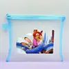 Comércio Exterior Mais Vendido Bolsa de Armazenamento Zootopia A5 Bolsa de Maquiagem de Rede Cartoon Bolsa Transparente para Documentos e Papelaria Cartoon