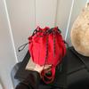 Mini Bolso de Lona para Mujer 2025 Nuevo Estilo Japonés Marca de Moda Bolso para Teléfono Móvil Casual Deportivo Viaje Bandolera Pequeño Bolso Balde