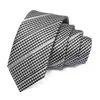 Bestseller transfronterizo, corbata estrecha para hombre de 6 cm, corbata de rayas casual, corbata para hombre hecha a medida, al por mayor en stock, muestra disponible en 7 días