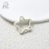 Tinta spray pendurada estrela de cinco pontas argola de mola fecho de cachorro fecho de joia fecho de mola bolsa DIY chaveiro acessórios de joia