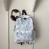 Mochila Nueva para Estudiante de Secundaria Graffiti Personalizado Doble Hombro Gran Capacidad Simple Personalizada Mochila de Pareja Bolsa de Viaje para Mujer
