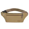 Atacado de fábrica bolsa de cintura de lona esportiva de três camadas para celular 3*3 grande capacidade multifuncional para atividades ao ar livre pessoal corrida lazer