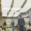 Diseño de Tela de Cortina Blanca Semitransparente de Gasa para Interiores, Tela Colgante para Crear Ambiente en Restaurantes y Tela de Fondo para Decoración de Techo Estilo Camping