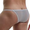 CLEVER-MENMODE Ropa interior sexy de cintura baja con caderas expuestas para hombres europeos y americanos Bikini sexy convexo en forma de U Triángulo pequeño