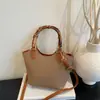 2026 Nuevo Bolso de Mano para Mujer con Diseño Elegante Moda Bolso Cubo de Moda Bolso Cruzado de Cesta de Alta Gama para Mujer