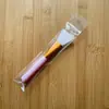 Pincel para Máscara em Estoque com Cabo Branco, Pincel para Máscara com Cerdas Macias, Pincel para Máscara de Silicone, Aplicador de Máscara de Argila, Pincel para Misturar Máscaras