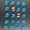 Rhinestones con Forma de Gota de Agua y Base Plateada, Rhinestones Acrílicos de Cristal para Fundas de Teléfono DIY, Accesorios para el Cabello y Decoraciones de Ropa