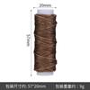 Hilo encerado plano para coser cuero a mano, rollo pequeño, para manualidades, disponible al por mayor.