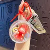 Llavero Colgante Creativo de Oveja con Corona de Dibujos Animados y Boca Fruncida Linda Decoración para Bolso Llavero de Coche Pequeño Regalo Venta al por Mayor