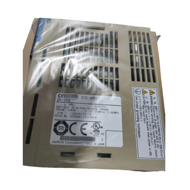 欧姆龙伺服驱动器 R7D-AP01H   R7D-AP02H