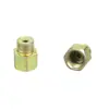 Adaptador Reductor para Manguera de Aceite M10*1 a M12 Adaptador de Conversión de Tubería de Hierro para Frenos a Manguera de Aceite Adaptador de Manguera de Aceite para Tubería de Cobre para Frenos