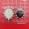 Etiqueta de Letra Número Oso Estilo Luna Chanel Simulada Accesorios de Plástico DIY para Fundas de Teléfono y Zuecos