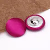 Botones forrados en tela satinada para cheongsam, Hanfu, botones redondos hechos a mano brillantes de satén de seda para vestidos, camisas y trajes