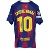 Edición Retro Firma Barcelona Real Madrid No. 19 Yamal No. 7 C. Camiseta de Fútbol Fan de Ronaldo Messi Uniforme de Equipo