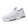 Dropshipping 2022 Primavera y Verano Nuevo Estilo Zapatos de Hombre Tejido de Punto Estilo Coreano Modernos Casuales Transpirables de Malla Zapatos Deportivos para Hombre
