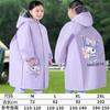 Impermeable Infantil para Estudiantes de Primaria y Secundaria, Niños y Niñas, Impermeable Largo de Cuerpo Completo para la Escuela, Impermeable y Resistente al Agua para Niños Mayores