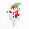 2025 Nuevo Papá Noel Árbol de Navidad Globo de Película de Aluminio Muñeco de Nieve Año Nuevo Decoración de Fiesta Navideña Globo de Papel de Aluminio