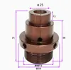 Mandril Interno para Torno CNC, Dispositivo de Expansão Interna para Máquinas 36, 46, 0640, Cabeça de Eixo de Suporte Interno Tipo Puxar por Trás Estendida e Ampliada