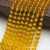 Venda Direta da Fábrica Contas de Vidro Contas Soltas Cristal Sintético Acessórios para Joias DIY Pulseiras de Contas Contas Coloridas Esmaltadas Contas Redondas