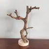 Soporte de Rama de Madera Natural, Tronco de Árbol Decorativo con Base, Adorno para Mesa de Café, Exhibidor de Joyería Hecho a Mano