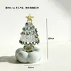 Regalos de Vidrio Puro Hechos a Mano, Artesanías de Vidrio Creativas, Adornos de Vidrio para Árbol de Navidad de 6.5 cm para Estudio y Oficina, Creando un Ambiente Navideño
