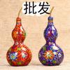 Presentes Feitos no Estilo de Esmalte Cloisonné Antigo, Ornamentos de Cabaça de Cobre Grandes, Médios e Pequenos para Decoração de Casa e Escritório