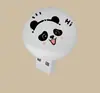 Luz de Noche USB de Panda de Dibujos Animados Creativa Lámpara Inteligente Controlada por Voz Dormitorio Mesita de Noche Led Protección Ocular Luz de Ambiente Sala de Estar