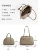 Bolsa Boston de Cuero Genuino Personalizada 2025 para Mujer, Bolso de Hombro Tote Grande de Moda para Ropa de Trabajo de Gama Alta