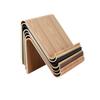 Base de Soporte Simple de Madera para Teléfono Móvil y iPad, Soporte de Carga para Teléfono Móvil, Soporte de Madera Multifuncional para Tablet con Logo Personalizado