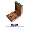 Caja de almacenamiento creativa con forma de arco de microfibra PU para joyas, placa de identificación, anillo de diamante, caja para anillos, caja para collares en stock