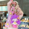 Lindo Regalo Llavero de Dibujos Animados Colgante Pequeño Muñeca Linda Sirena Amuleto para Bolso Llavero Juguete al Por Mayor
