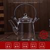 Tetera Mango de Acero Inoxidable Resorte Colgante Olla 350-500ml Capacidad Tetera de Cristal con Flores Fabricante Venta al por Mayor Creativo