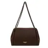 Bolsa Tote de Cadena de Color Sólido Vintage 2026 para Mujer, Bolso de Hombro de Alta Gama de Gran Capacidad para el Trabajo, Bolso Versátil y Elegante para el Brazo