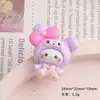 Accesorios de Resina DIY de Dibujos Animados Accesorios Gatito Lulu Gel de Crema Pinza para el Cabello Funda para Teléfono Móvil Cadena para Zapatos Llavero Colgante Accesorios