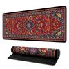 Estilo Retro Popular Transfronterizo Estilo Persa Lujo Ligero Alfombrilla para Ratón Teclado de Computadora Patrón Antideslizante Cuadrado Pequeño Pad para Escritorio de Oficina