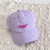 Nueva Gorra de Béisbol para Bebé de Secado Rápido, Elegante y Versátil Gorra de Sol de Verano para Niñas Estilo Letras, Exportación